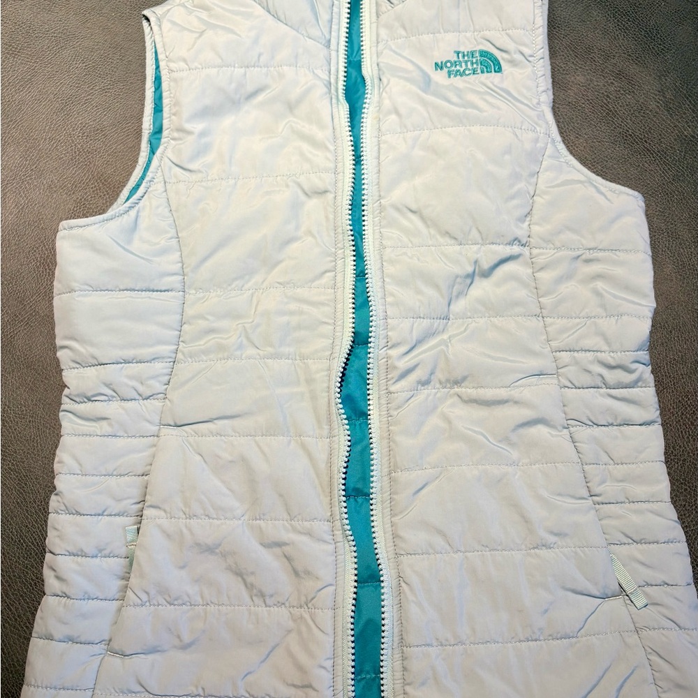 The North Face Light Teal Vest